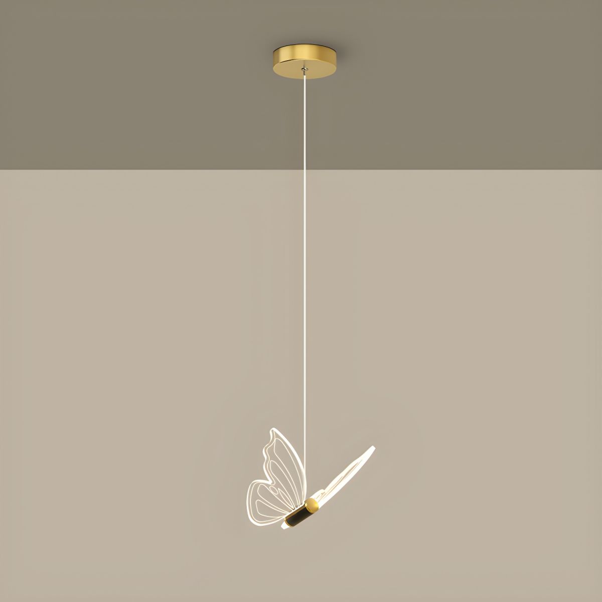 Pyralis - Elegant Butterfly Design Pendant Lamp for Living Room and Children's Room