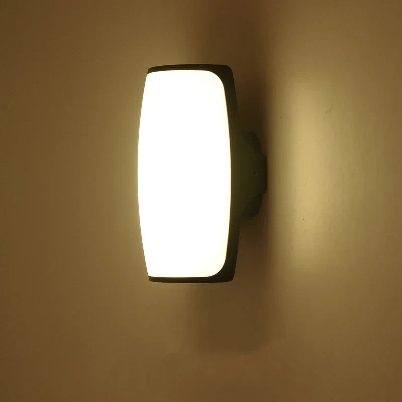 Astyra – Outdoor Wall Lamp LED Waterproof IP65 Black Modern