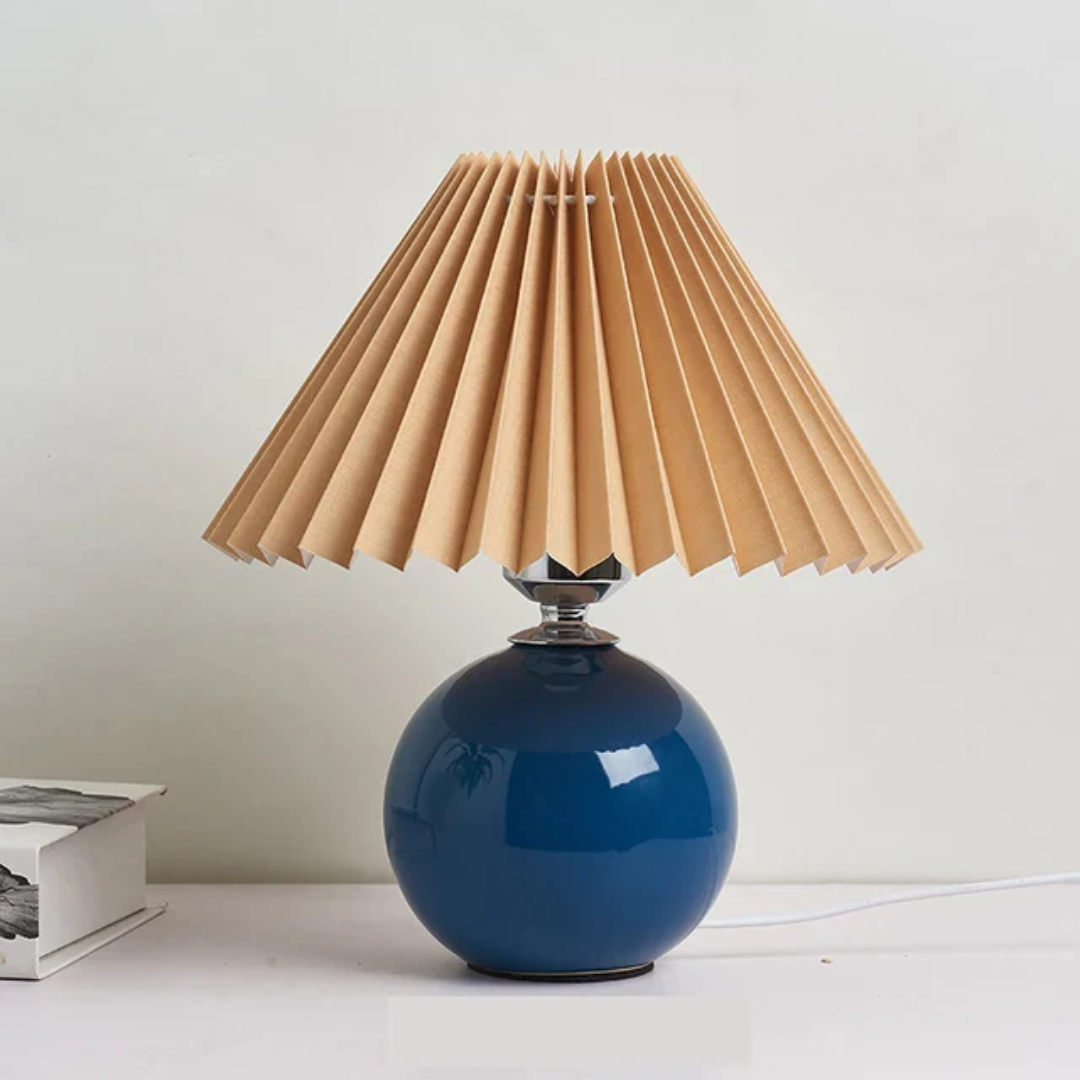 Jivro – Antique Ceramic Table Lamp Warm Ambient Lighting