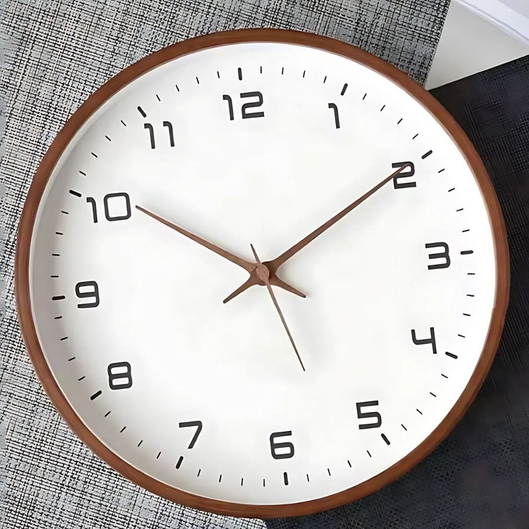 Woodland - Stylish Wooden Indoor Wall Clock