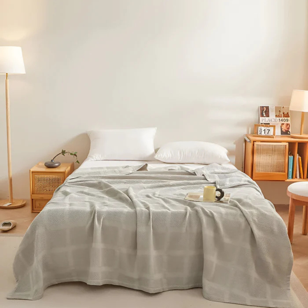 Waffle - Soft Fleece Throw