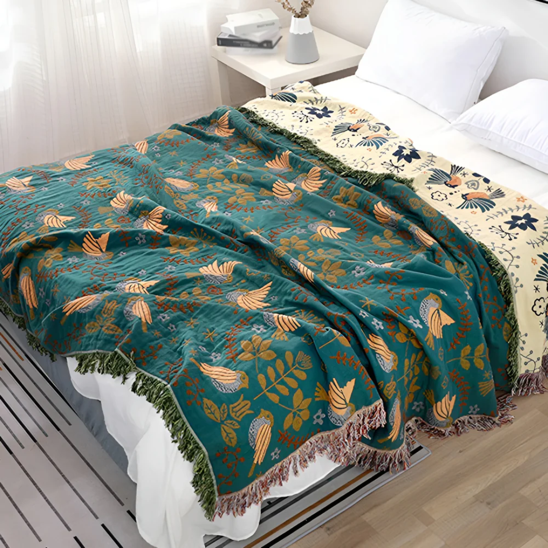 Fexor - Warm Embroidered Blanket