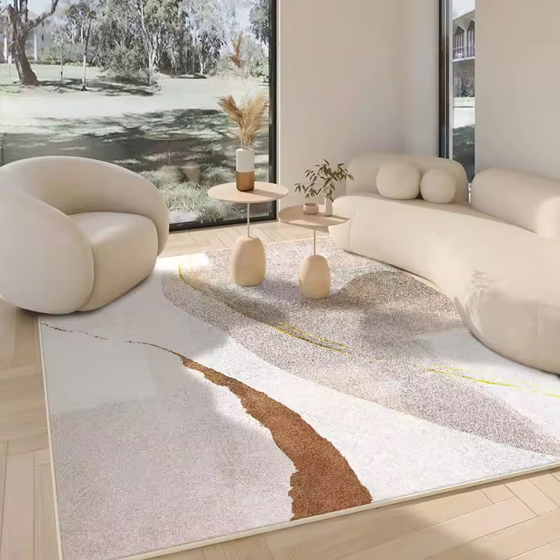 Venerith - Large Simple Japanese Rug for Studio, Lounge, Bedroom, Living Room, and Entrance