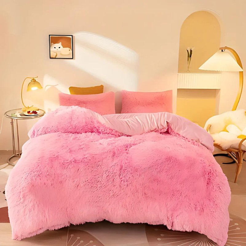 Zephariel - 3-Piece Velvet Bedding Set for Autumn and Winter