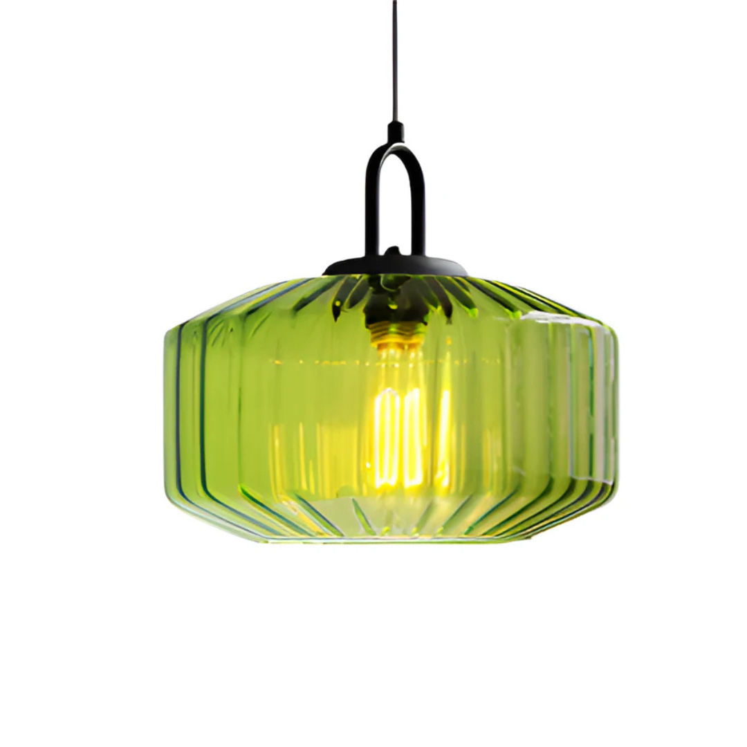 Mireta - Retro Colored Glass Pendant Lamp