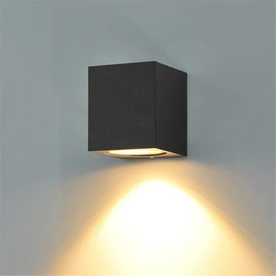Seralyn - Modern Outdoor Wall Lamp LED Black