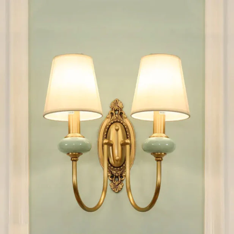 Halcyon - Vintage Retro Copper Wall Lamp