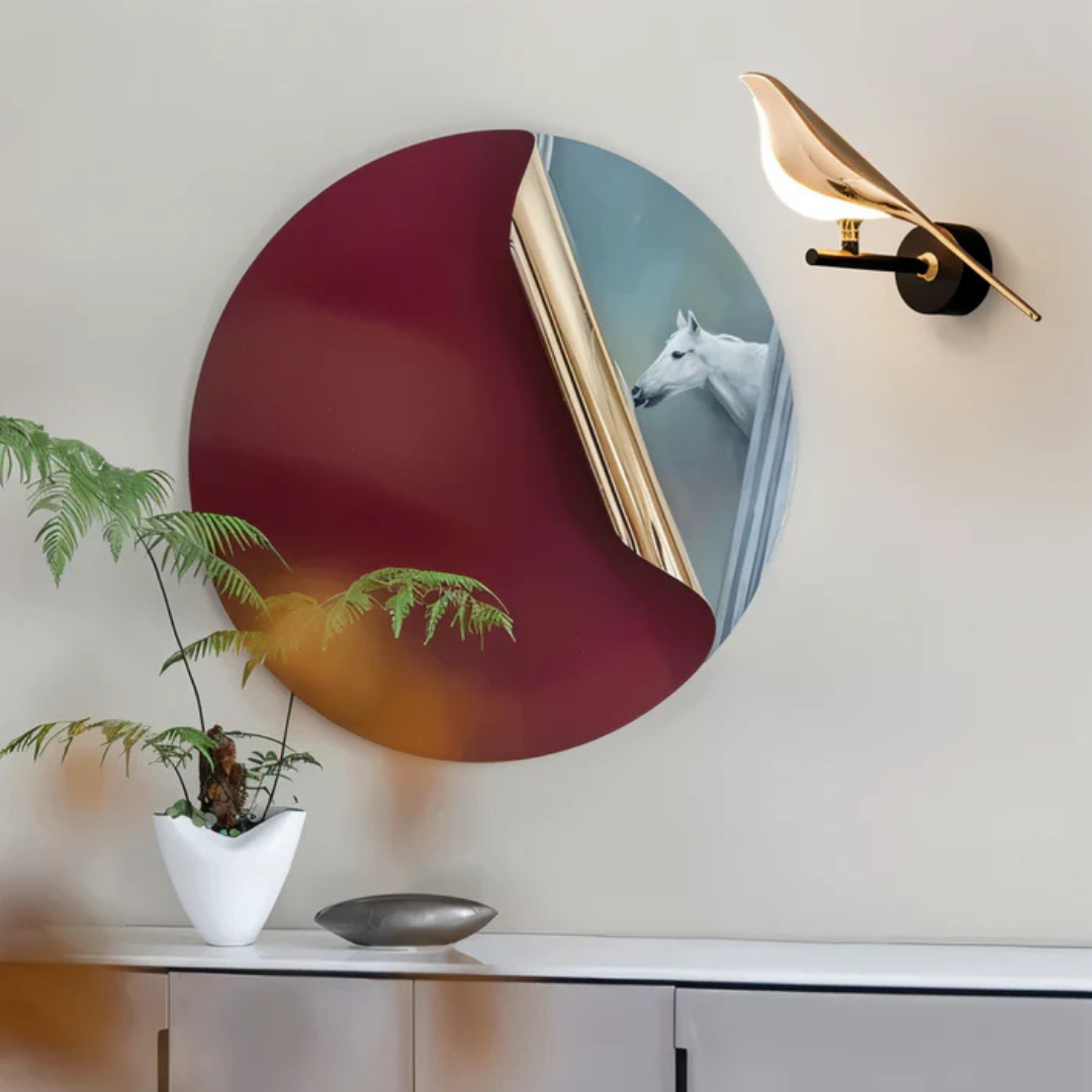 Bird – Luxury Gold Bird Wall Lamp