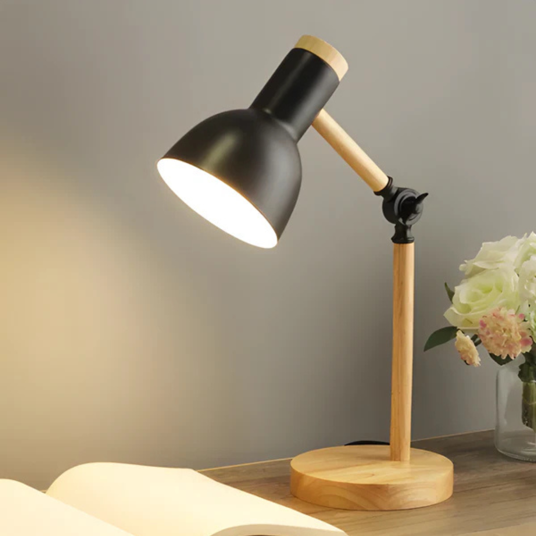 Nord - Adjustable Macaron LED Table Lamp Made of Wood