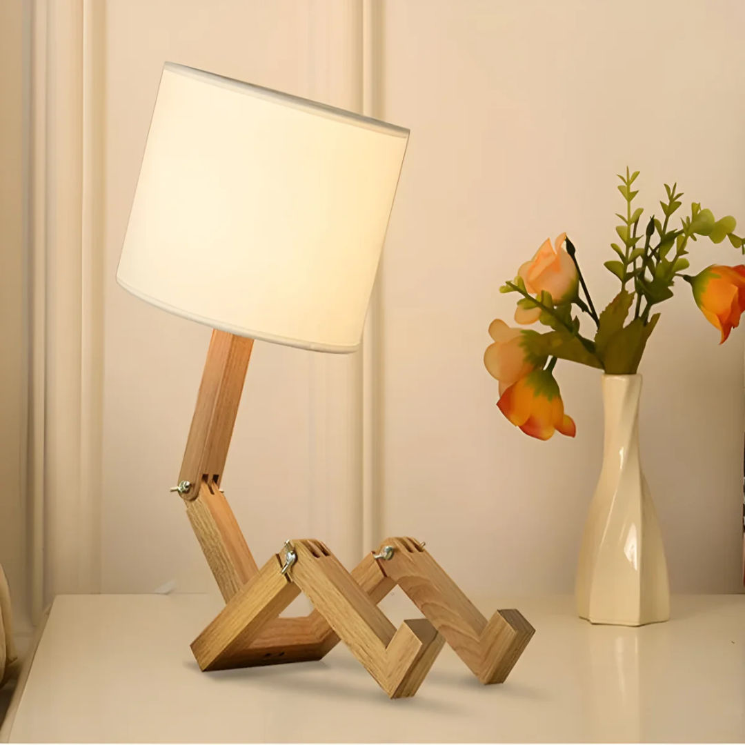 Rilna - Flexible Wooden Table Lamp