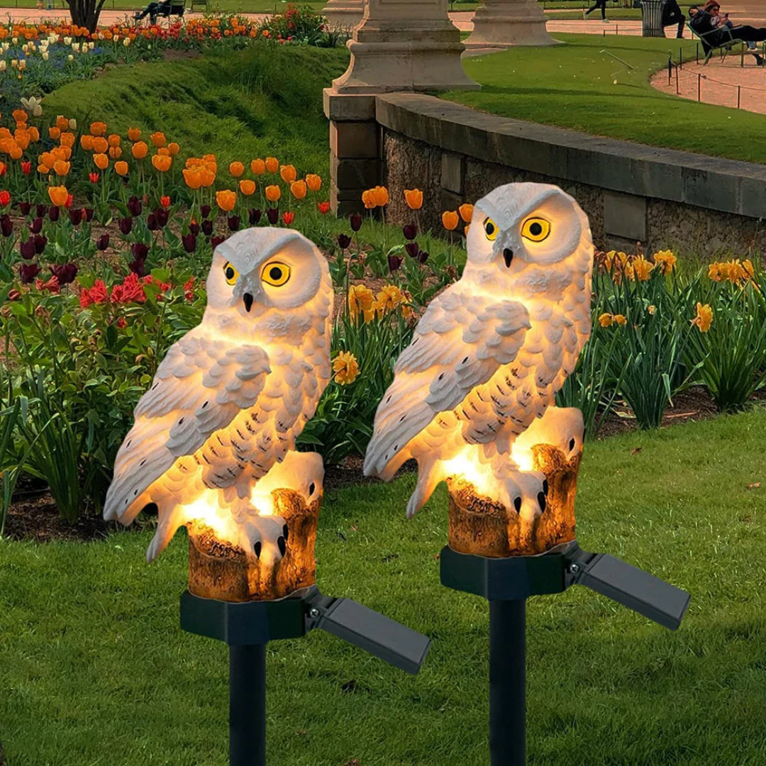 Uylin - Solar Owl Outdoor Lamp