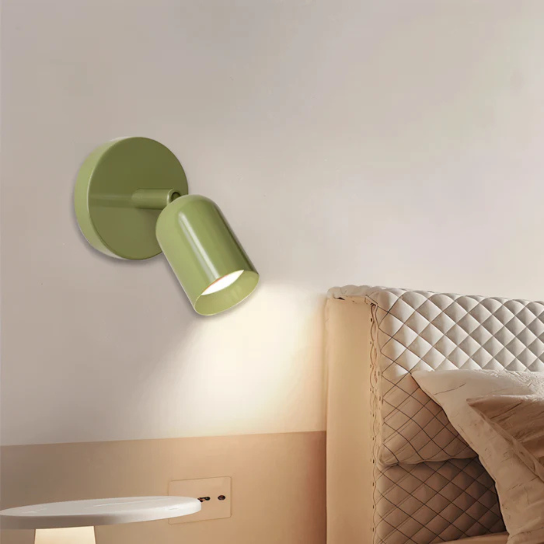 Lucius - Minimalist Macaron LED Wall Lamp