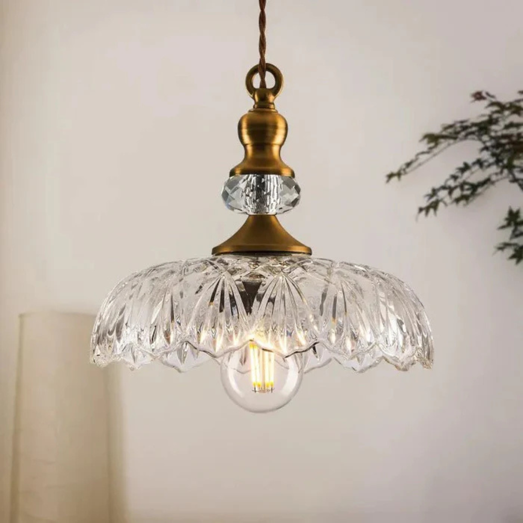 Aelius – Stylish Retro Glass Pendant Light