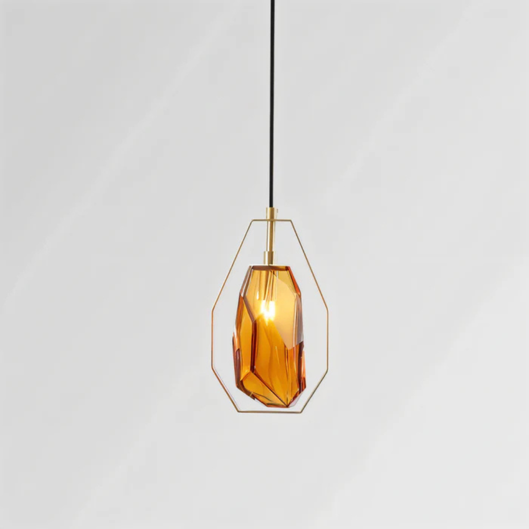 Flavia – Minimalist Glass Pendant Light