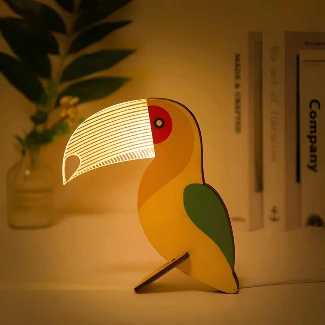 Telyx - Wooden LED Table Lamp