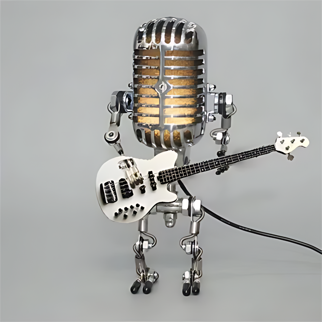 Omvix - Unique Robot Table Lamp
