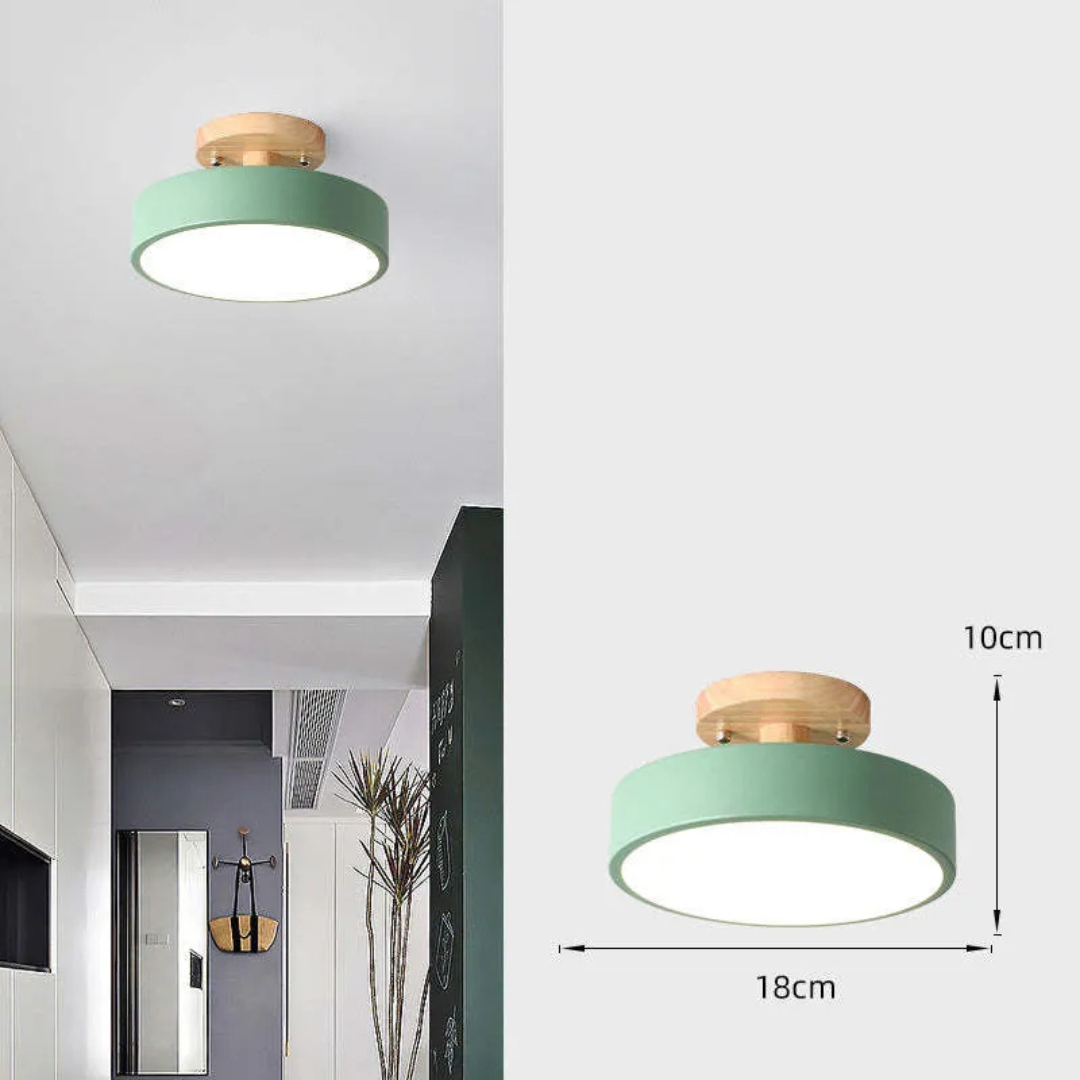 Illumine - Wooden LED Ceiling Lamp