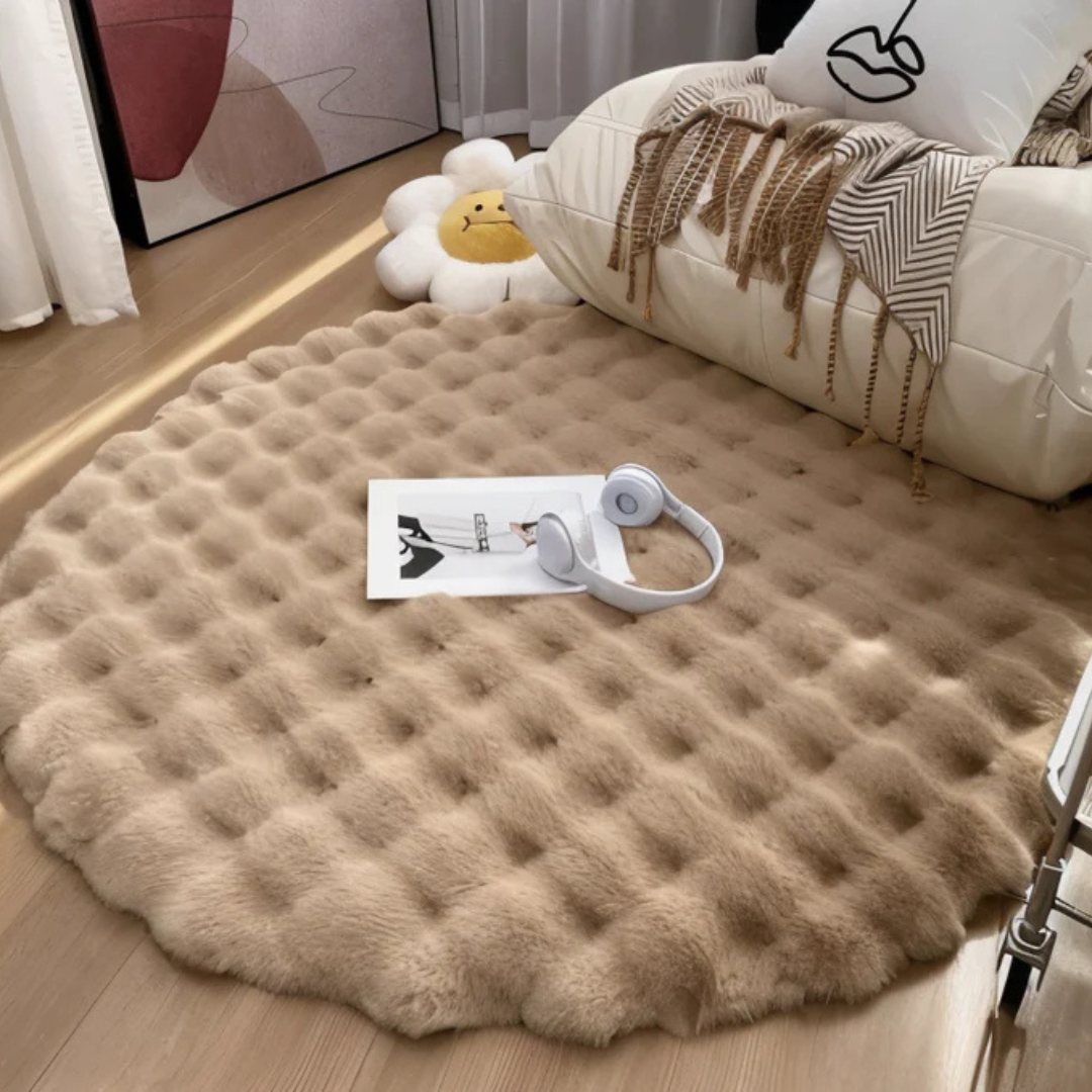 Cush - Round Rug 90x90 Fleece