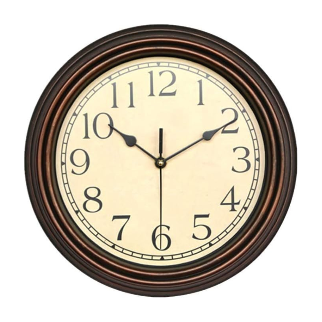 Nostga - Classic Retro Wall Clock for the Living Room