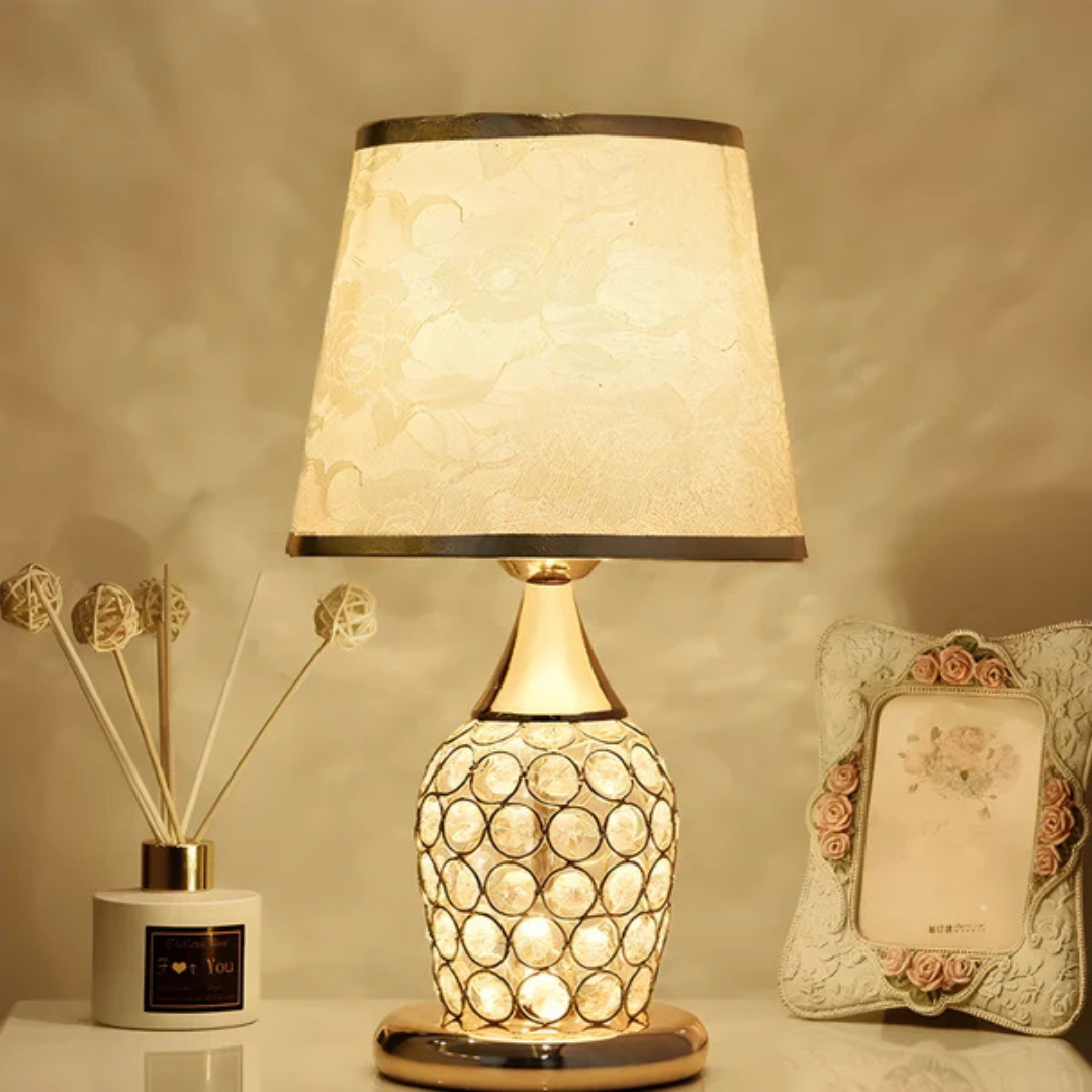 Chanted – Luxury LED Table Lamp Crystal Glow