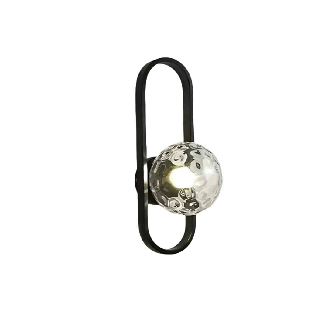 Ajax Luxury Glass Indoor Wall Lamp – Stylish Wall Lighting