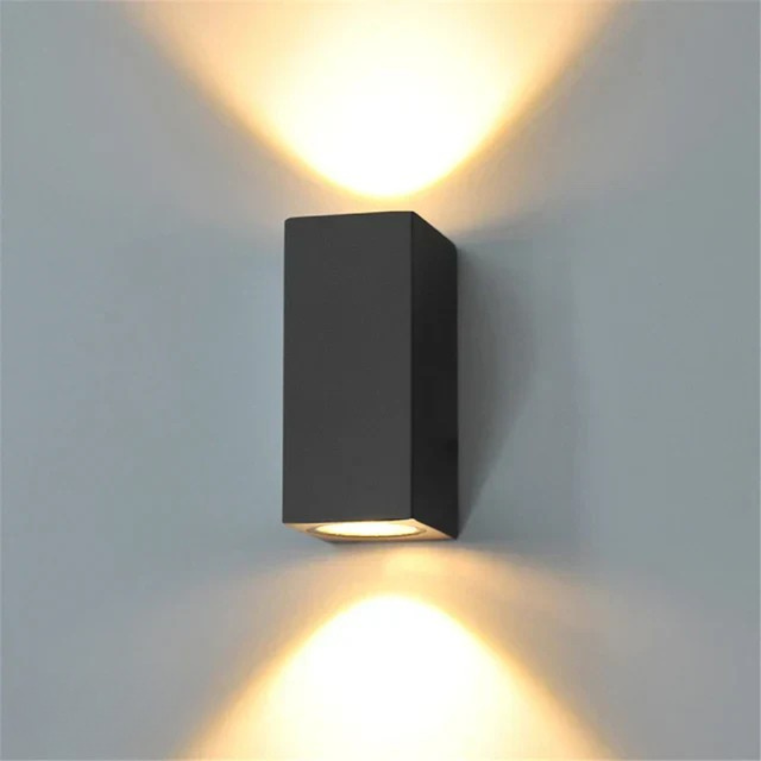 Seralyn - Modern Outdoor Wall Lamp LED Black