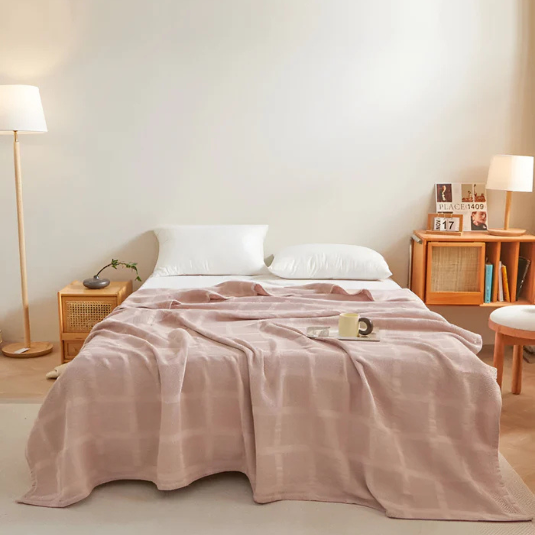 Waffle - Soft Fleece Throw