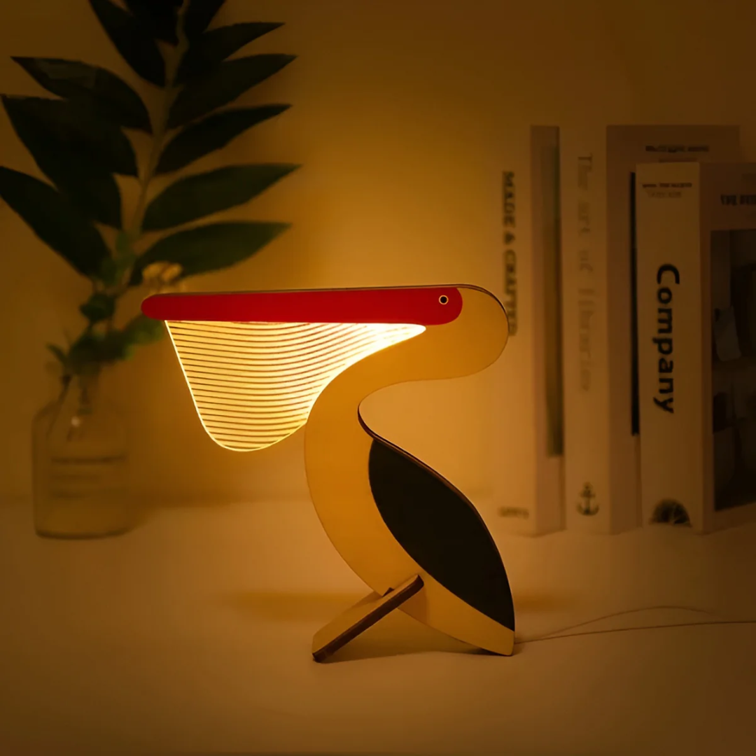 Telyx - Wooden LED Table Lamp