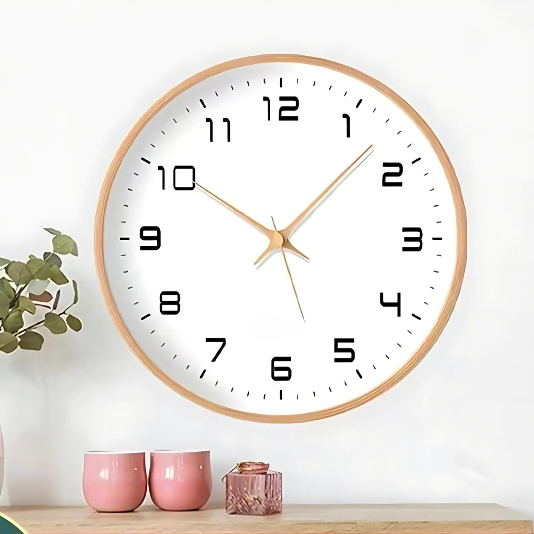 Woodland - Stylish Wooden Indoor Wall Clock