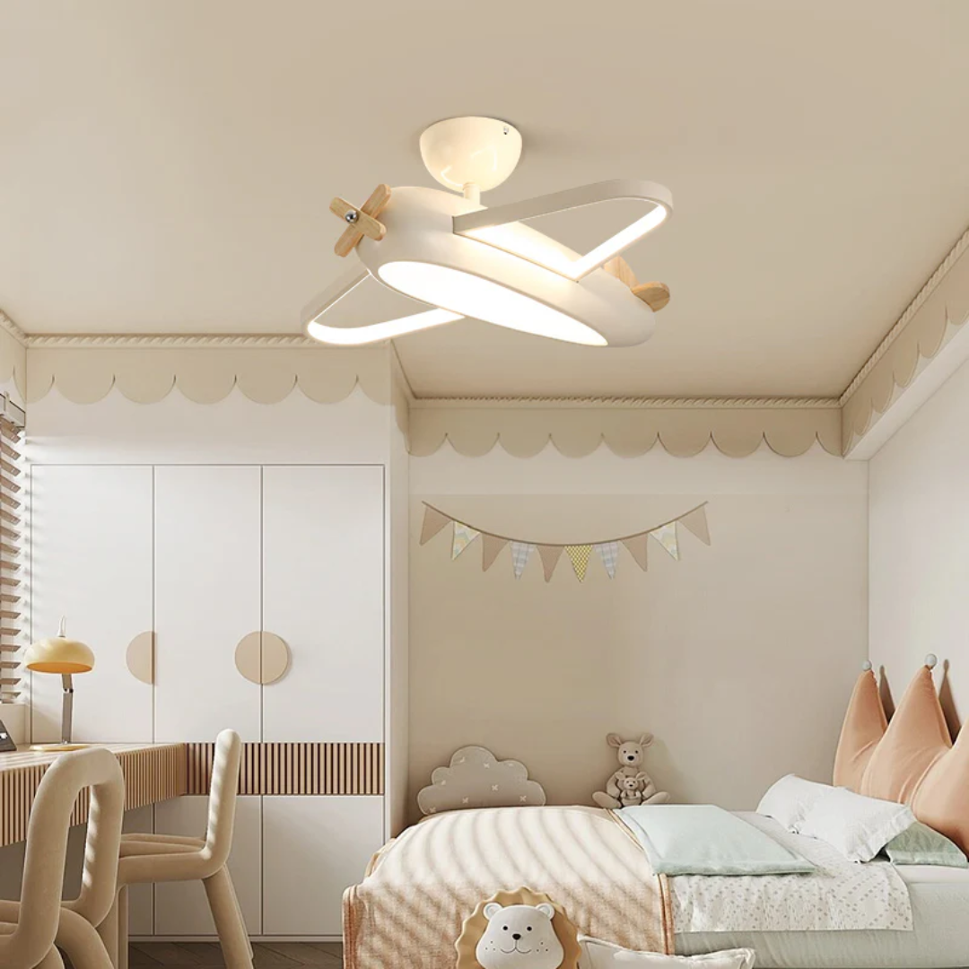 Celvo – Luxury LED Ceiling Lamp Airplane