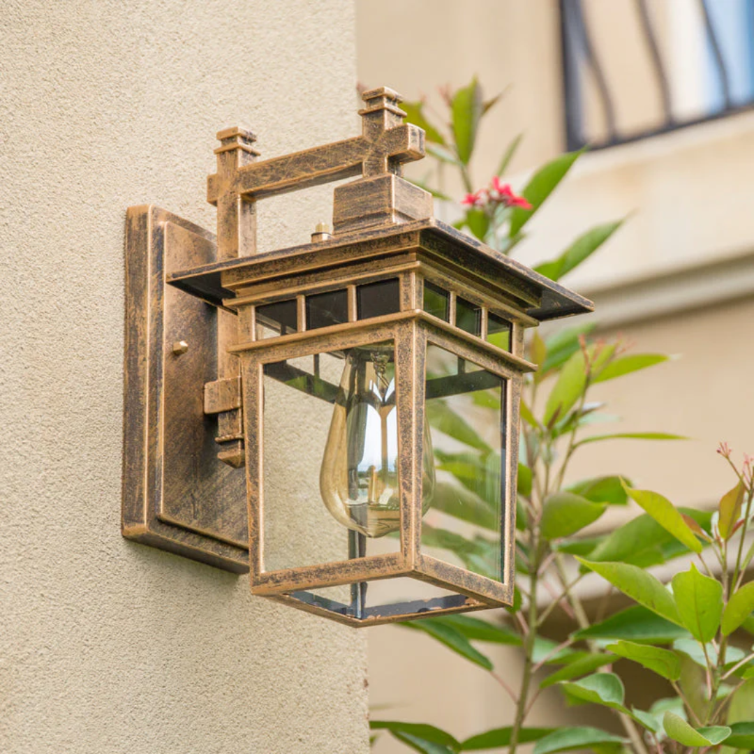 Fylo - Black Outdoor Wall Lamp