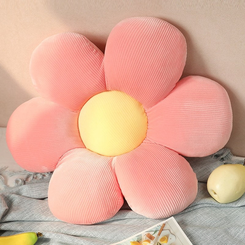 Aureara - Flower-shaped decorative cushion as a decorative accent