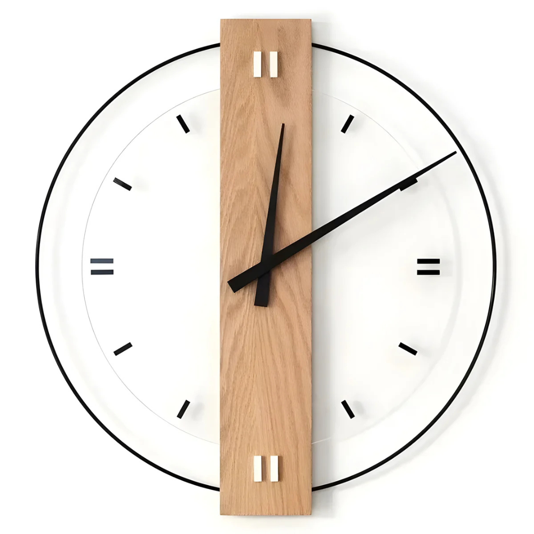 Aurra - Large Silent Wall Clock for Living Room