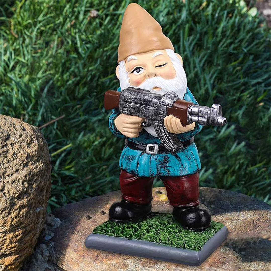 Drelix - Military Garden Gnome