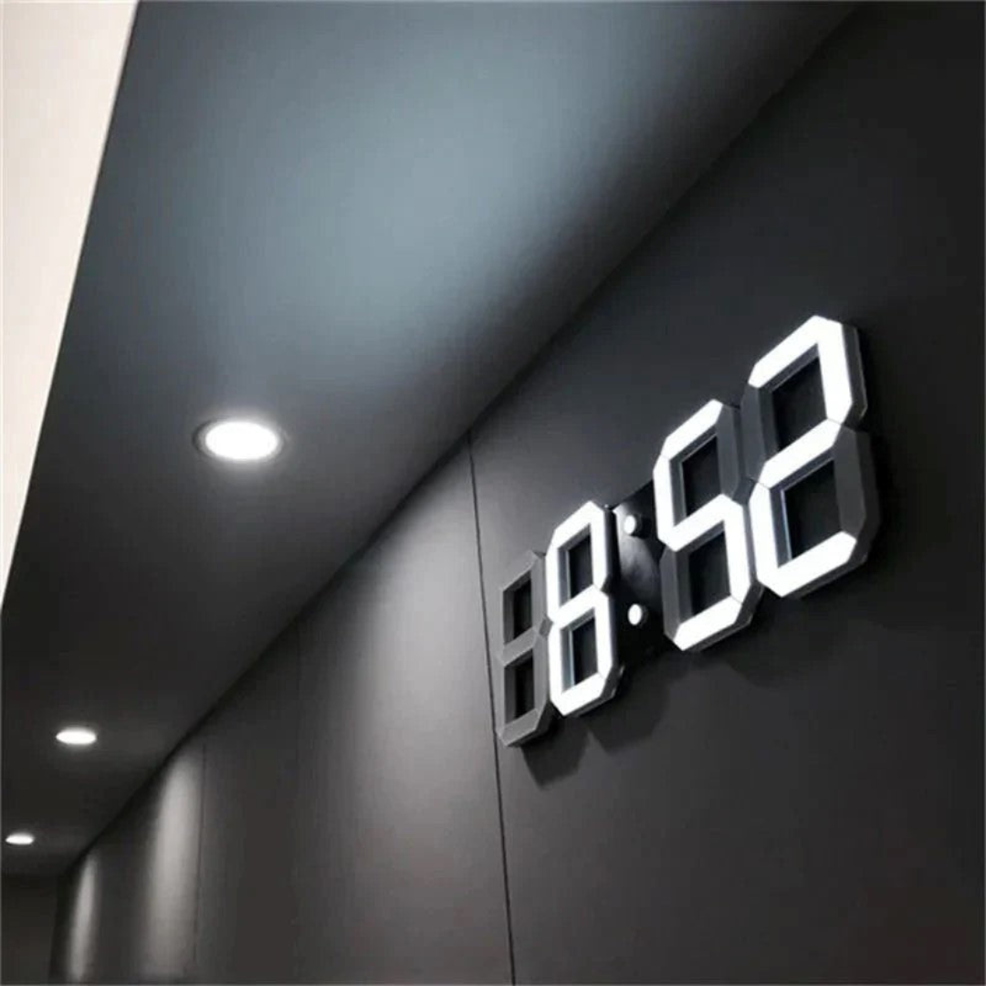 Nyvox - Modern 3D LED Digital Wall Clock