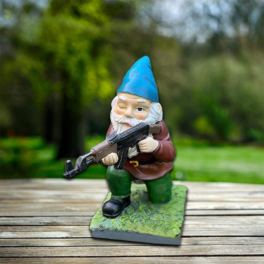 Drelix - Military Garden Gnome