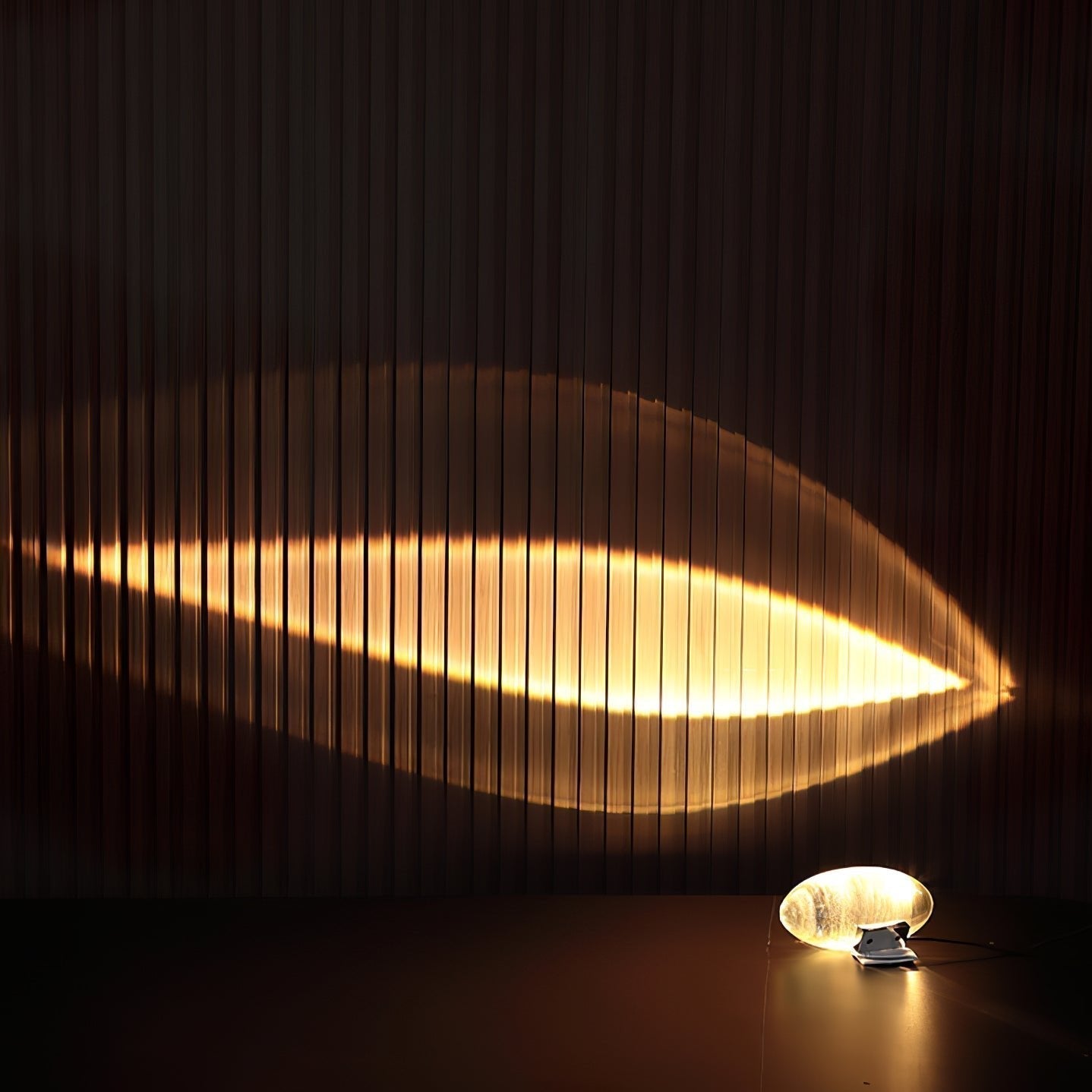 Corvessira – Modern Table Lamp Glass Sphere Metal Base