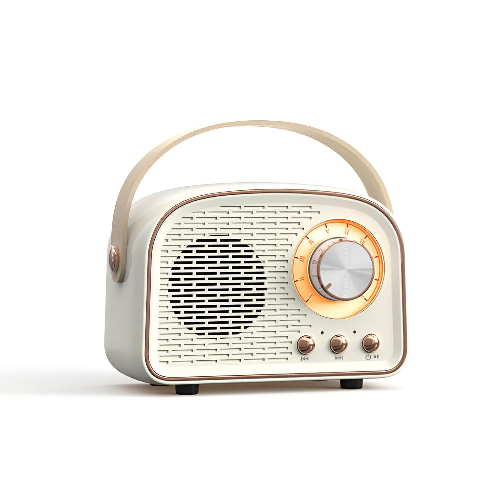 Carmenta – Retro Bluetooth Speaker Vintage Radio Design Wireless Sound System