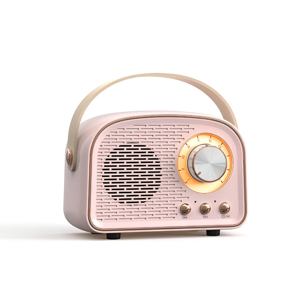 Carmenta – Retro Bluetooth Speaker Vintage Radio Design Wireless Sound System