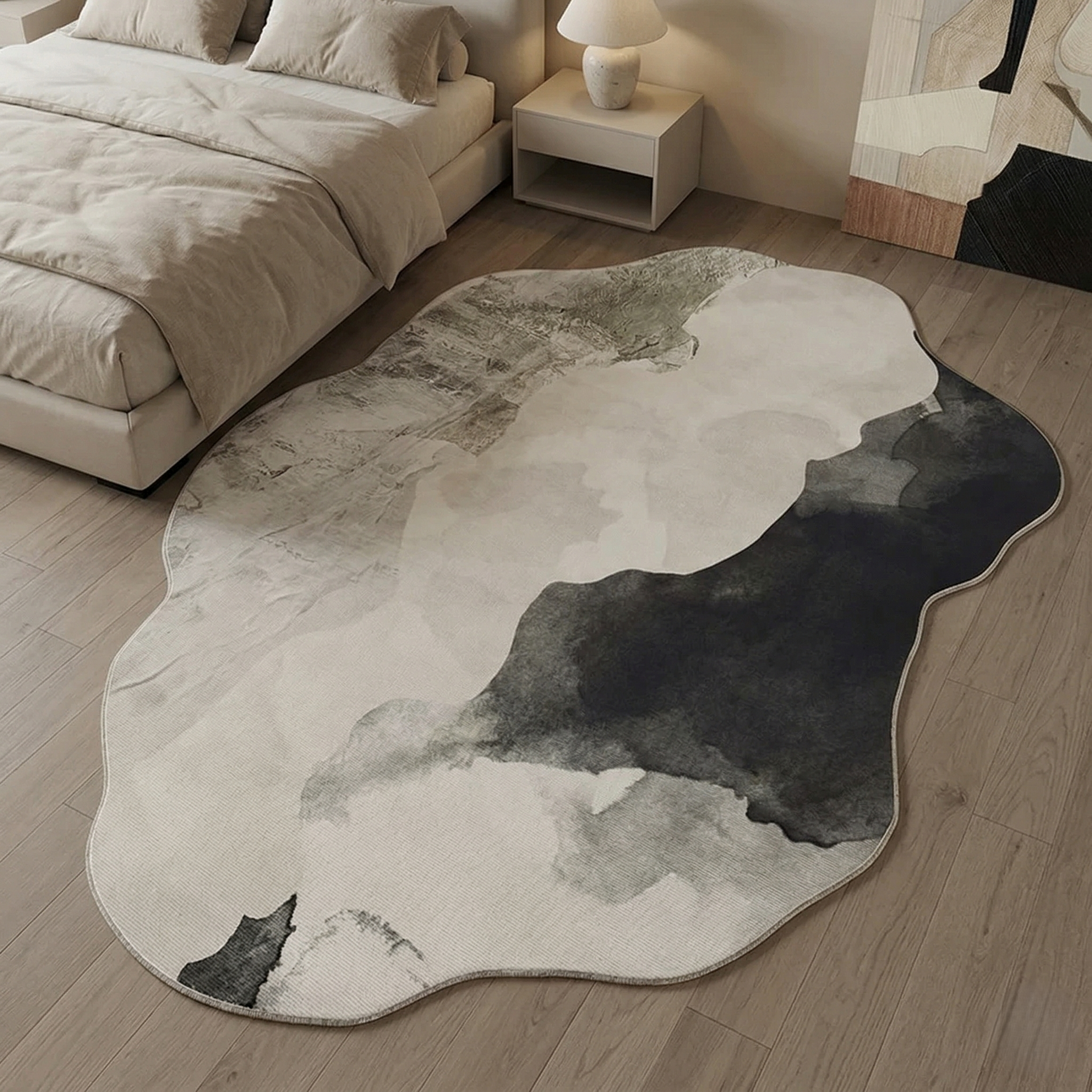 Selvia - Irregular Rug with Soft Texture