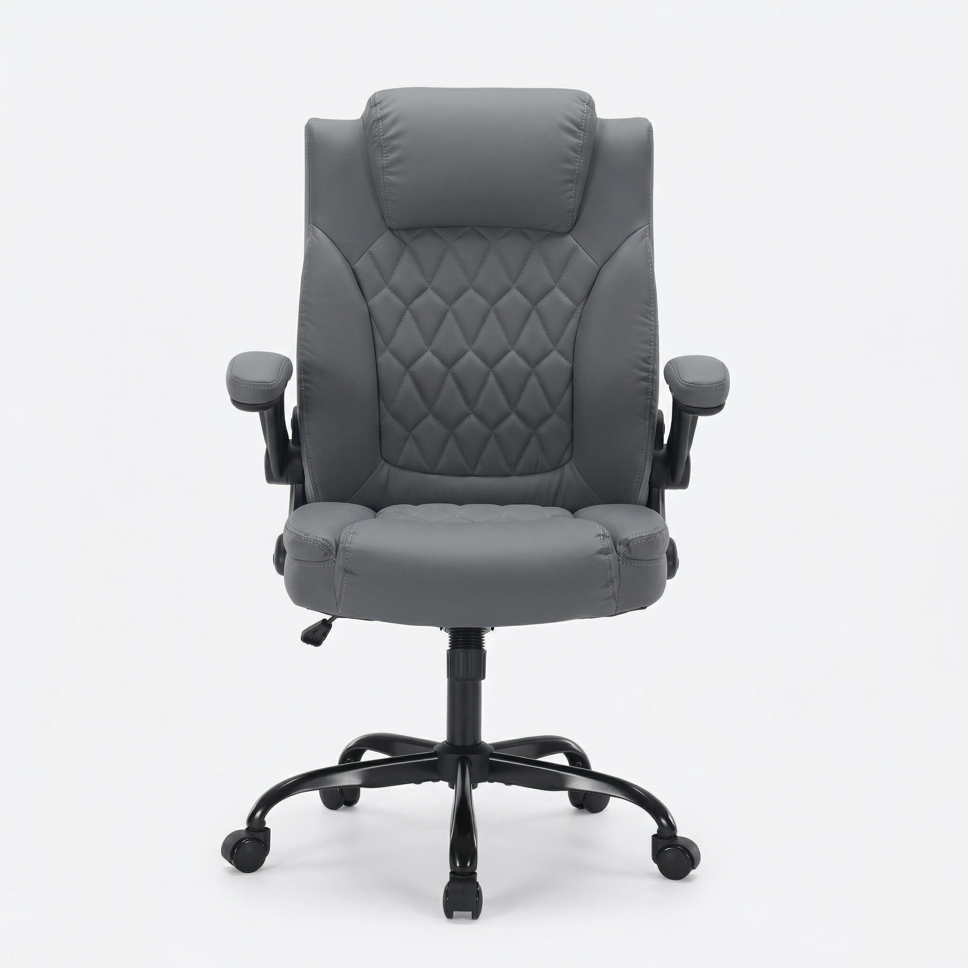 Velcron - Leather Office Chair with Ergonomic Design