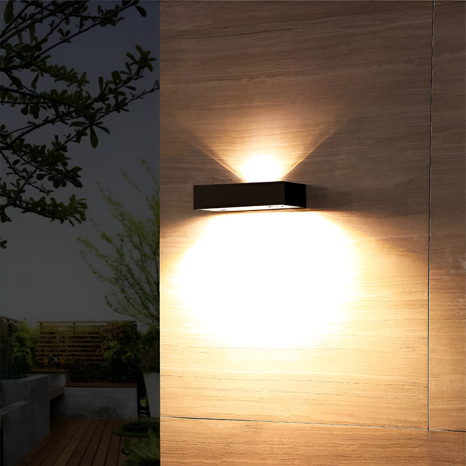 Solarae – Modern IP65 Waterproof Outdoor Wall Light With Sensor