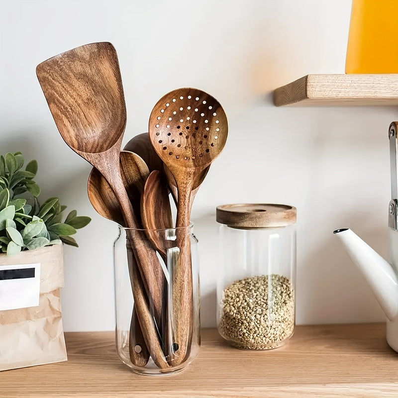 Kookora – Luxury 5-Piece Wooden Kitchen Set for Sustainable and Stylish Cooking