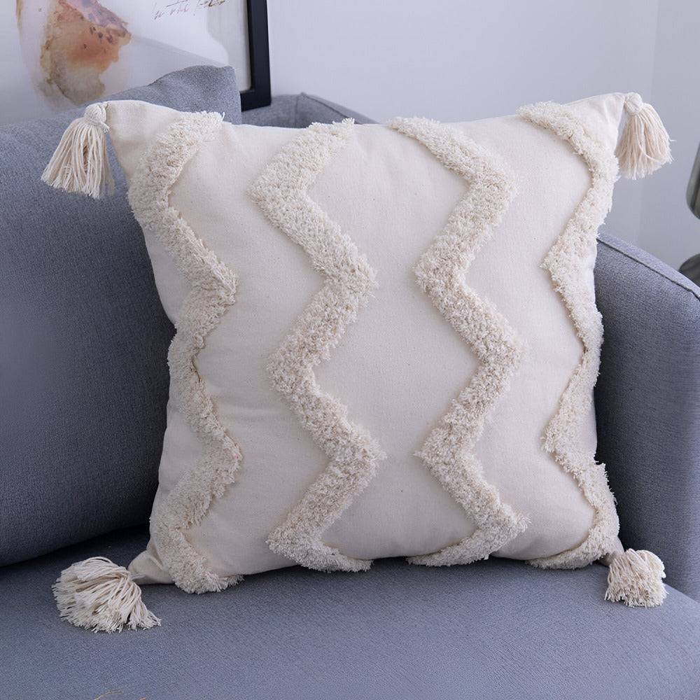 Sericae – Cotton Cushion Cover Boho Ibiza Style