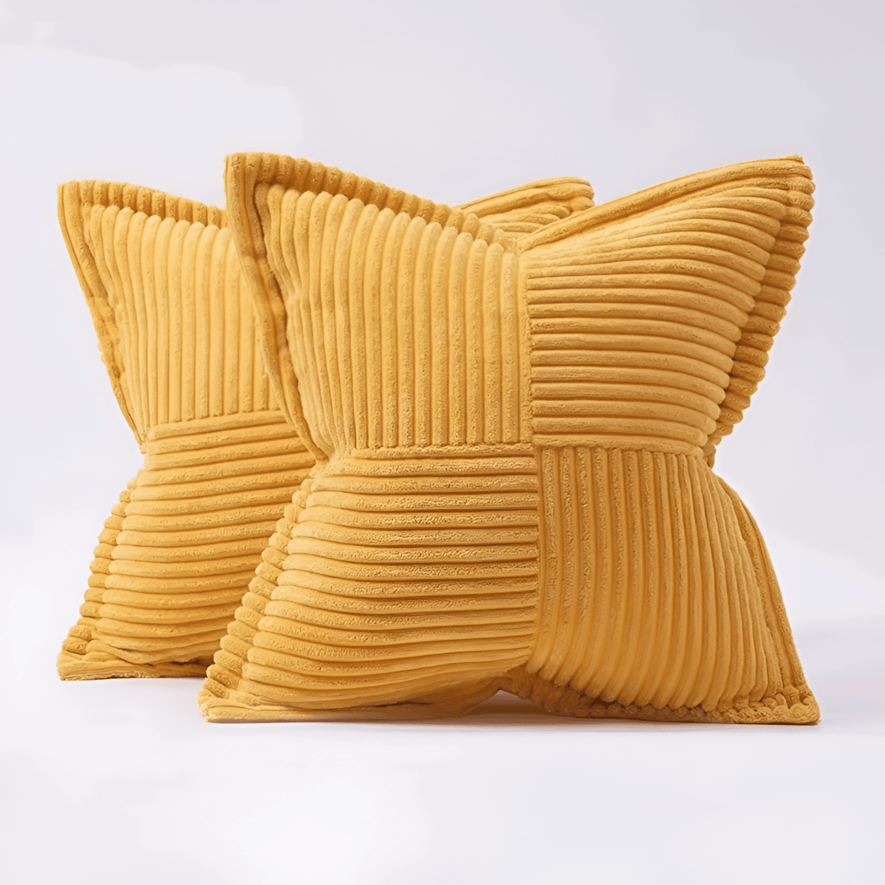 Ovidia - Stain-Resistant Solid Cushion Cover