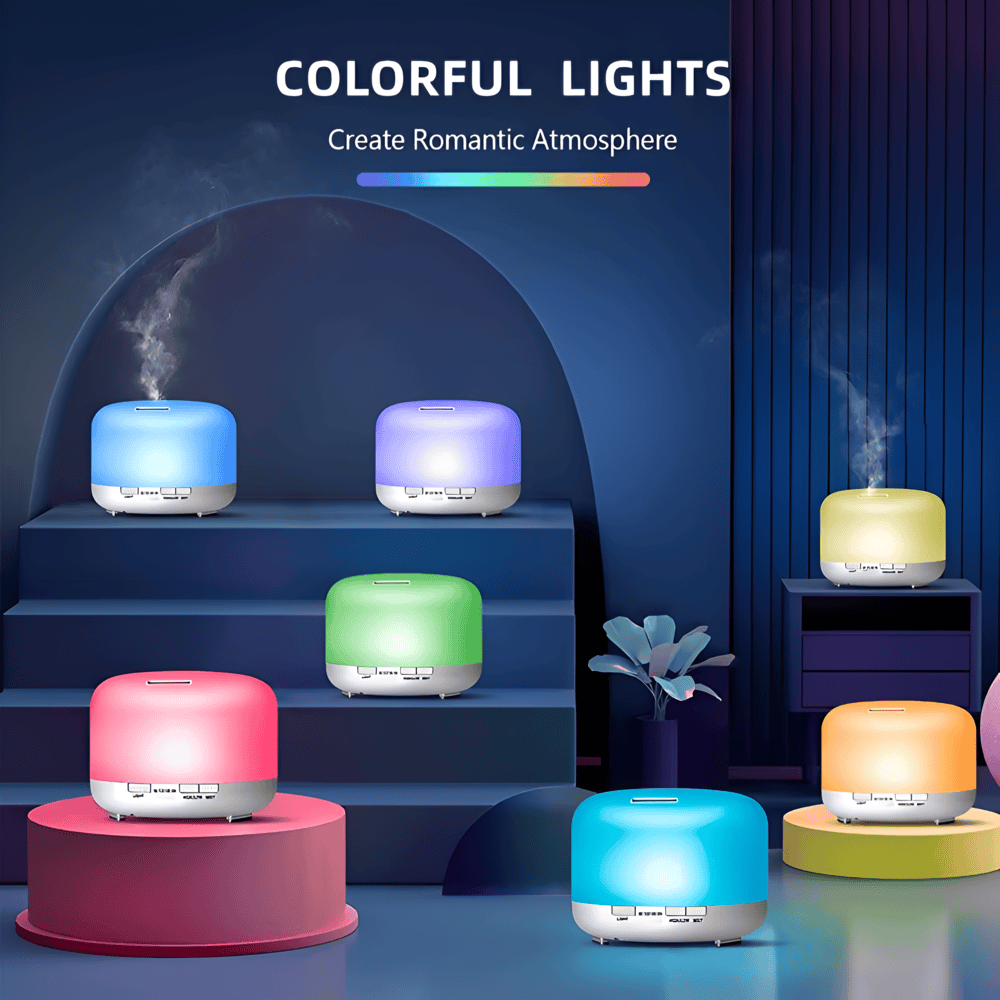 Lyrae – LED Aroma Diffuser with Bluetooth Speaker and Humidifier