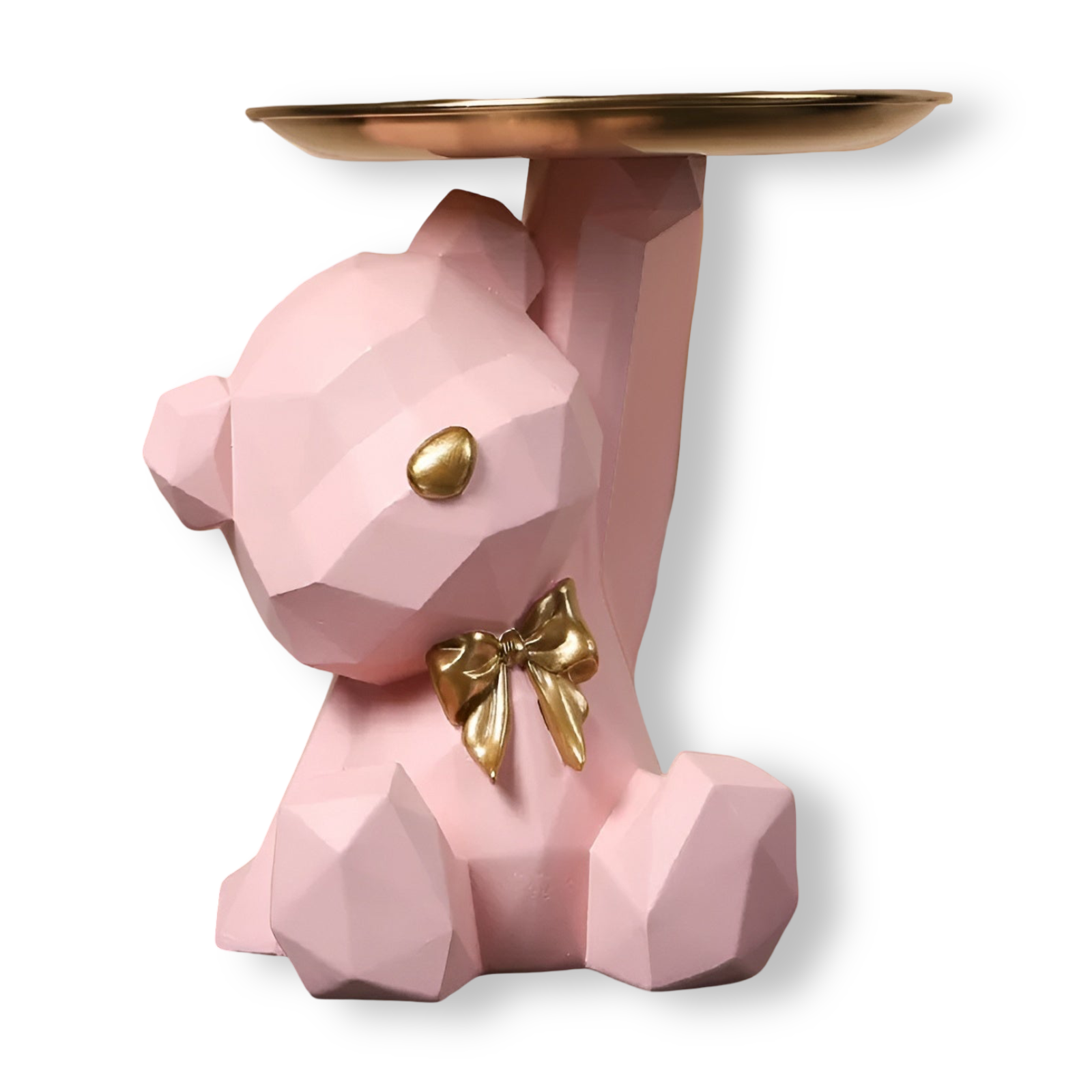 Zeniva – Decorative Geometric Bear Tray Organizer