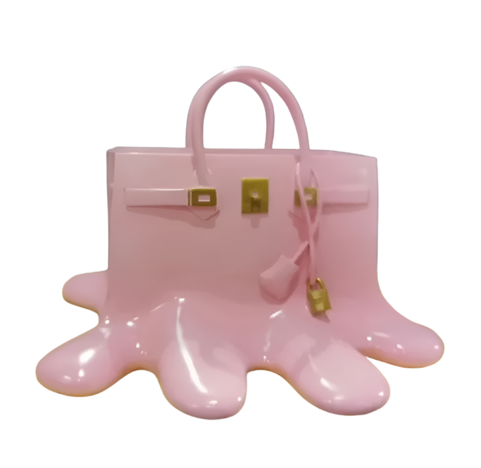 Melantha – Stylish Resin Vase Handbag Silhouette