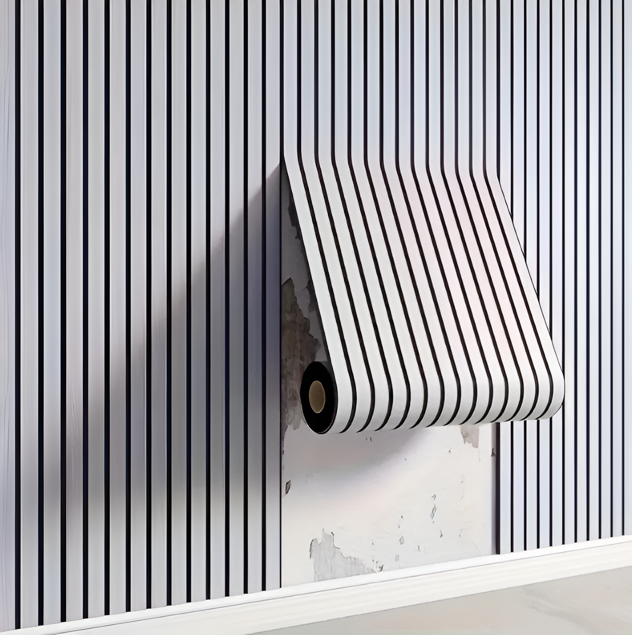 Auralis - Self-adhesive 3D PVC Wall Panel with Wood Look