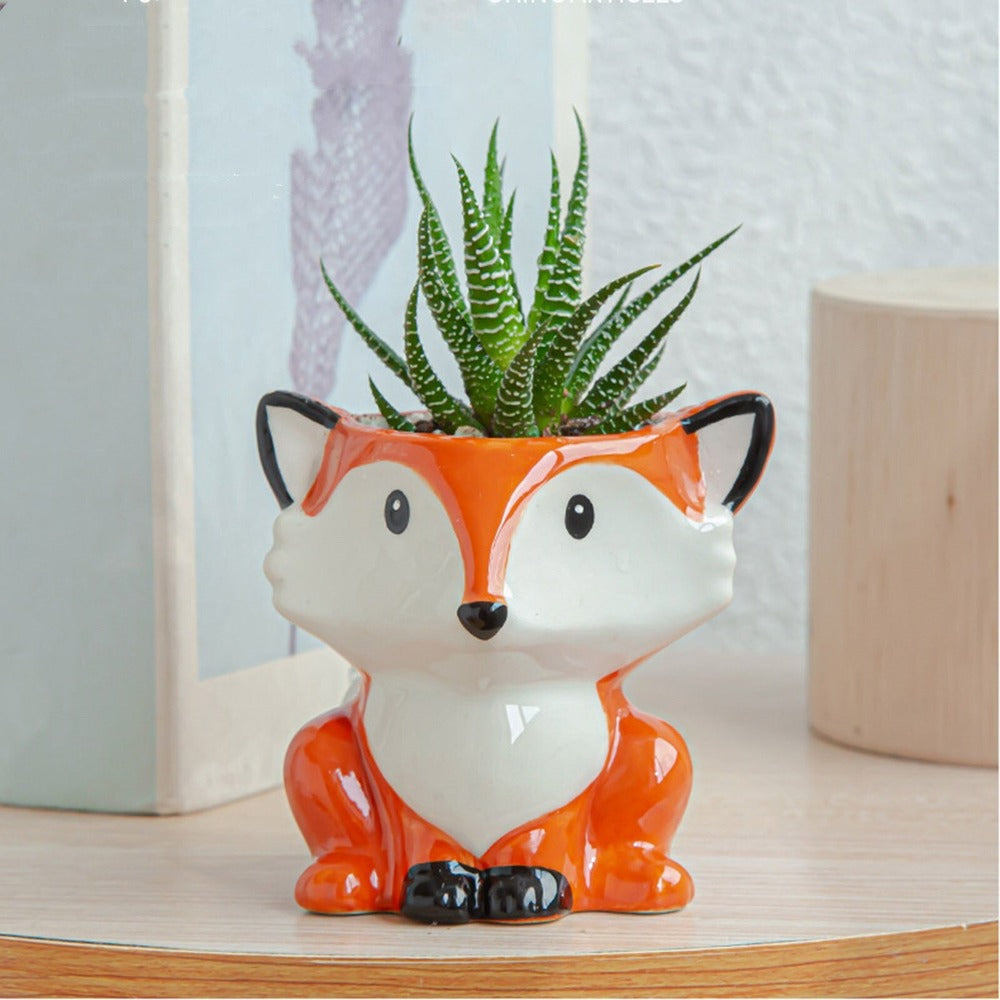 Serenna – Creative Animal Ceramic Plant Pot for Interior